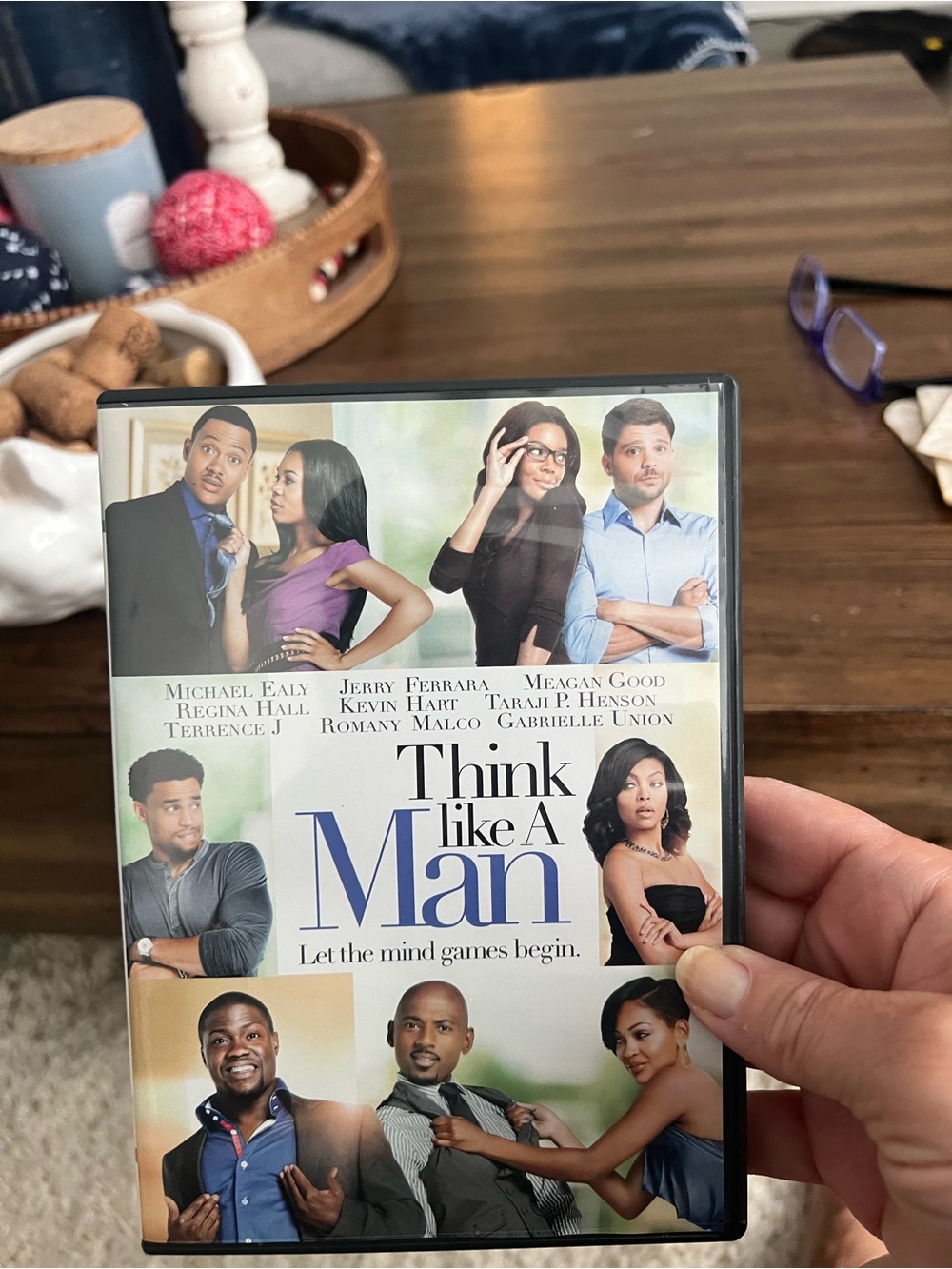 Think Like a Man DVD Movie - White & Blue Cover